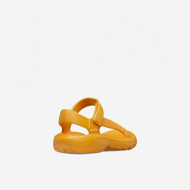 Flower Orange Teva Hurricane Drift Women's Sandals | DNAMH9C