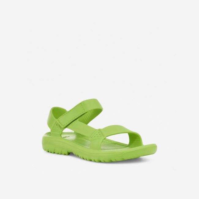 Green Teva Hurricane Drift Men's Sandals | 5NXBZT1