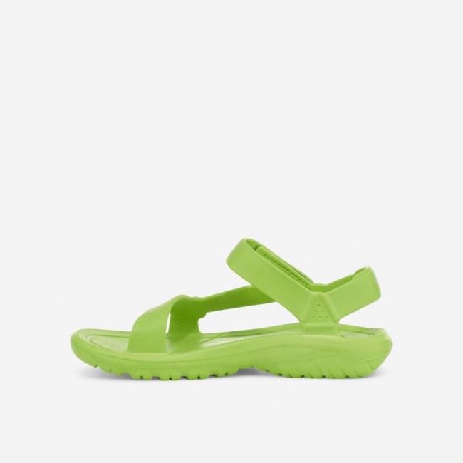 Green Teva Hurricane Drift Men's Sandals | 5NXBZT1