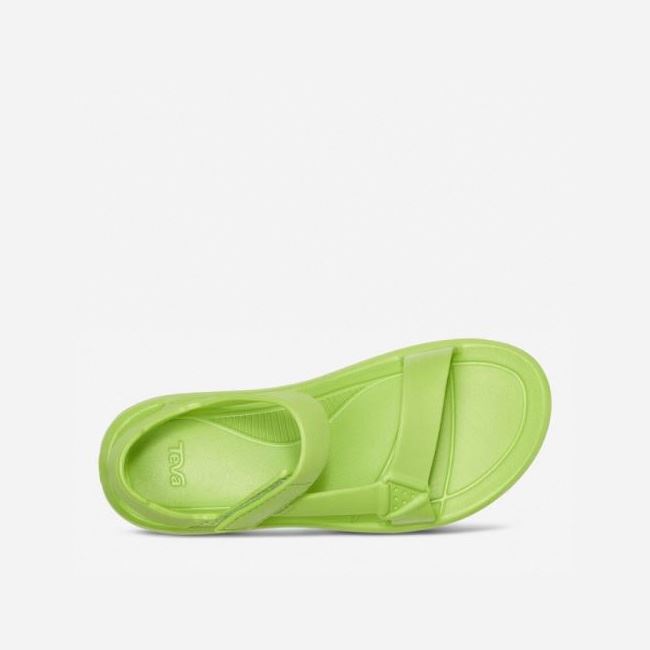 Green Teva Hurricane Drift Men's Sandals | 5NXBZT1