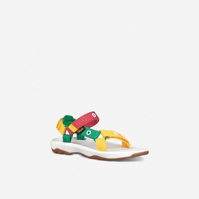 Green Teva Hurricane Xlt 2 - Hungry Caterpillar Kids' Sandals | 9O1JLOJ