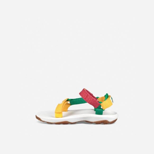 Green Teva Hurricane Xlt 2 - Hungry Caterpillar Kids' Sandals | 9O1JLOJ