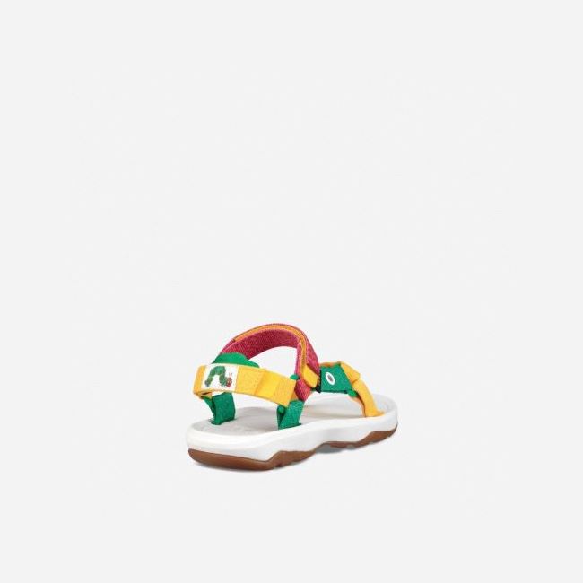 Green Teva Hurricane Xlt 2 - Hungry Caterpillar Kids' Sandals | 9O1JLOJ