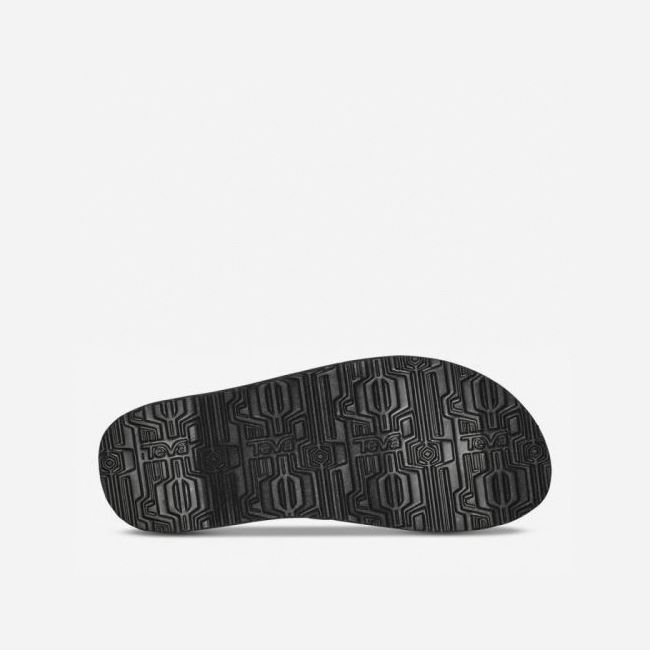 Grey Teva Mush II Canvas Men's Sandals | 3RNHRRI