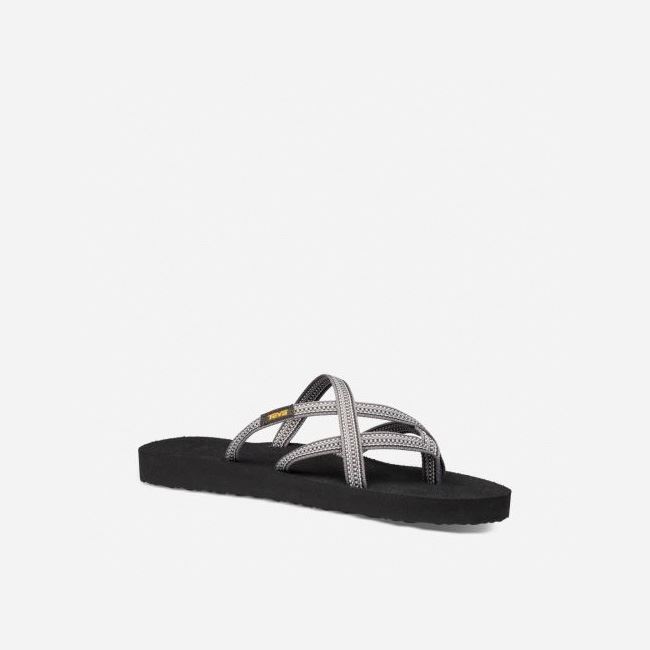 Grey Teva Olowahu Women's Flip Flops | 26M8E28