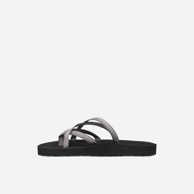 Grey Teva Olowahu Women's Flip Flops | 26M8E28