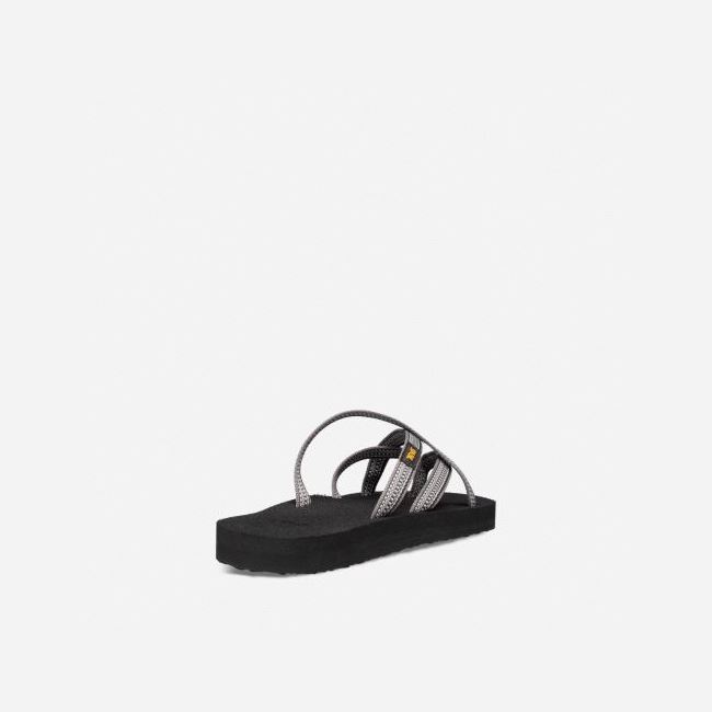 Grey Teva Olowahu Women's Flip Flops | 26M8E28