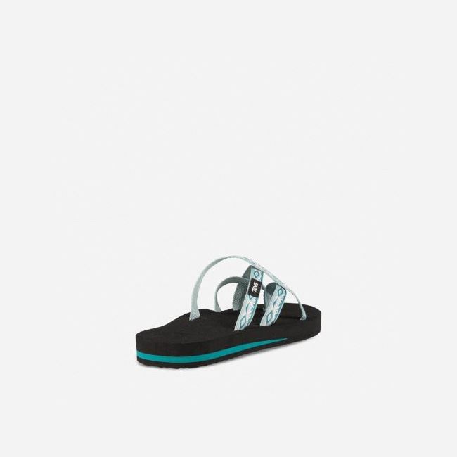 Grey Teva Olowahu Women's Flip Flops | C3J8KTO