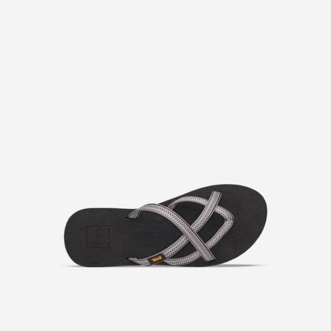 Grey Teva Olowahu Women's Sandals | SJ28N8W