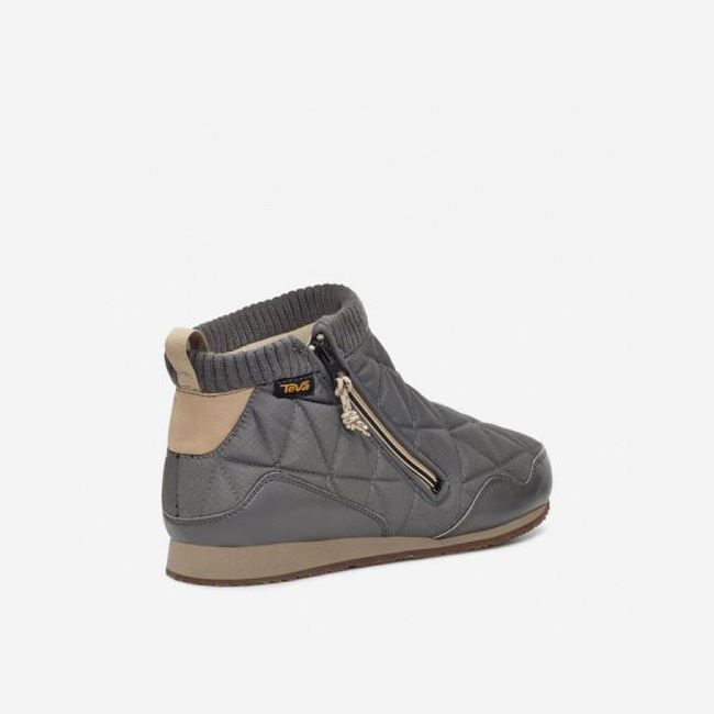 Grey Teva ReEMBER MID Men's Boots | P05NV79