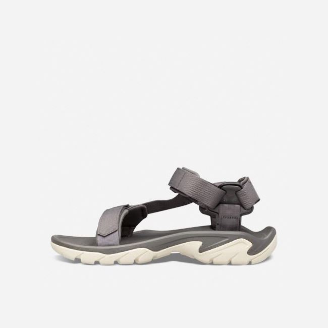 Grey Teva Terra Fi 5 Universal Men's Sandals | EQVM6IN