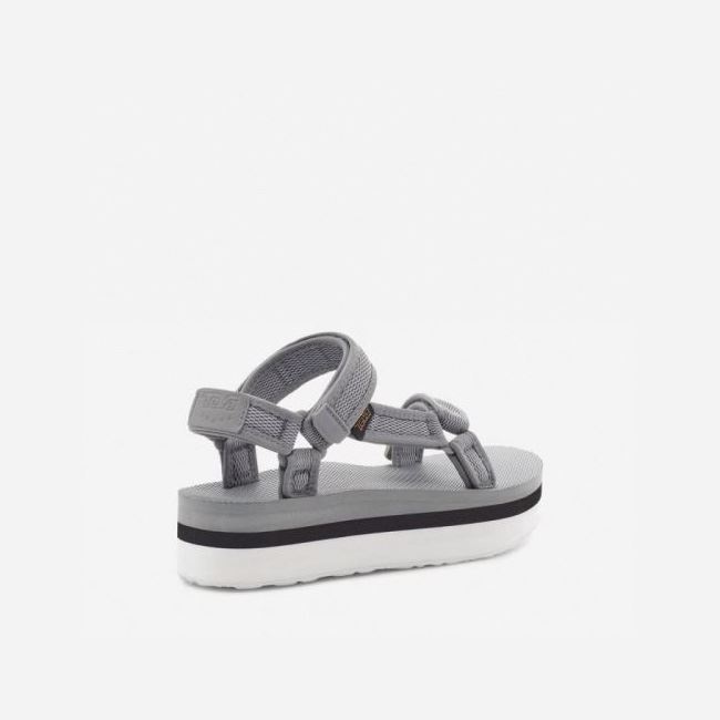 Griffin Teva Flatform Universal Mesh Print Women's Flatforms | QHZQK5R