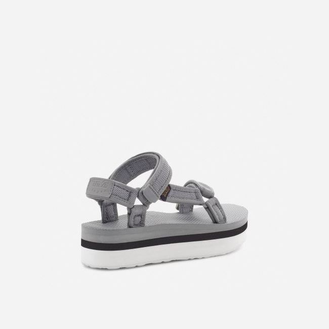 Griffin Teva Flatform Universal Mesh Print Women's Flatforms | ZE7DUPW