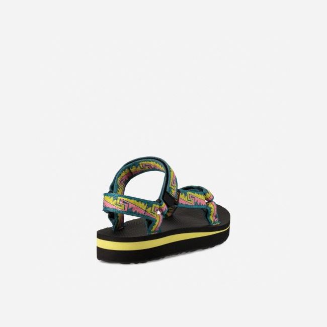 Guizeh Sulphur Spring Teva Midform Universal Women's Flatforms | LG3S6HQ