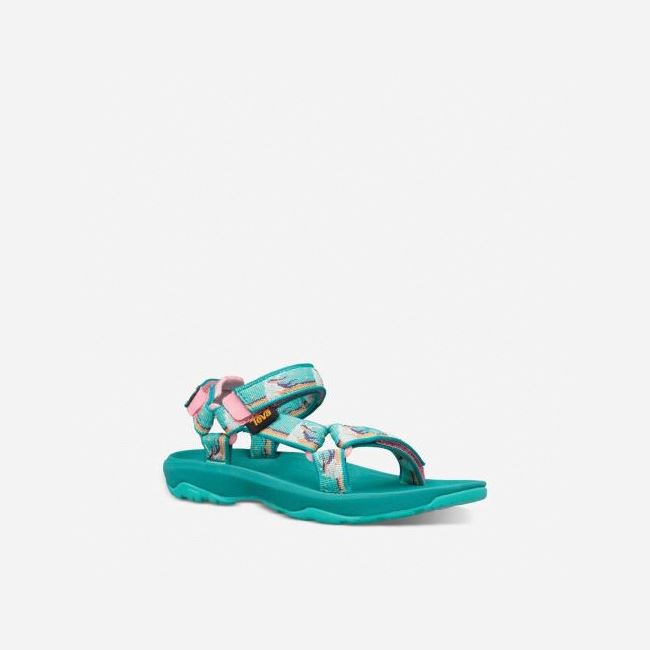 Light Green Teva Hurricane XLT 2 Kids' Sandals | 0Z2RR3K