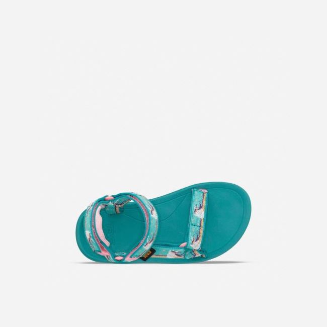 Light Green Teva Hurricane XLT 2 Kids' Sandals | 0Z2RR3K