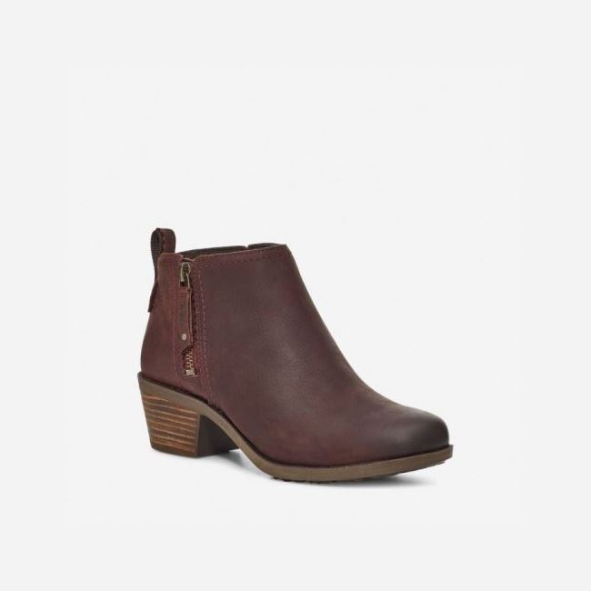 Mahogany Teva Anaya Bootie RR Women's Boots | A5UFADN