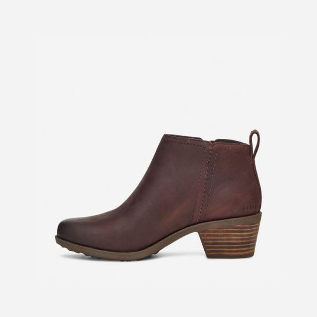 Mahogany Teva Anaya Bootie RR Women's Boots | A5UFADN