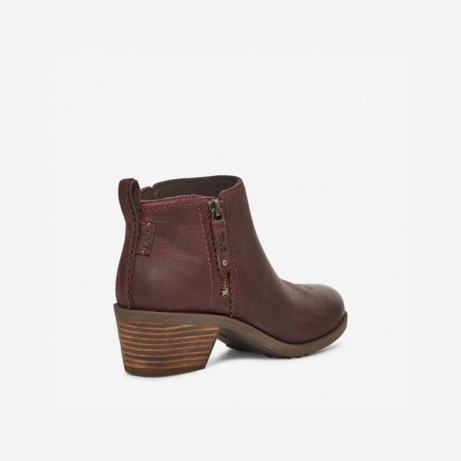 Mahogany Teva Anaya Bootie RR Women's Boots | A5UFADN