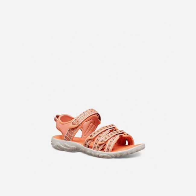 Metal Rose Gold Teva Tirra Kids' Sandals | 1IBJDXK