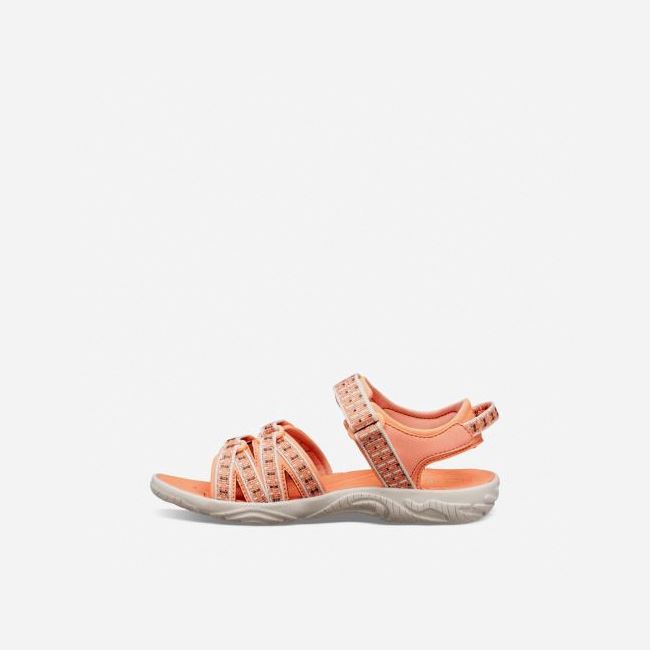 Metal Rose Gold Teva Tirra Kids' Sandals | 1IBJDXK