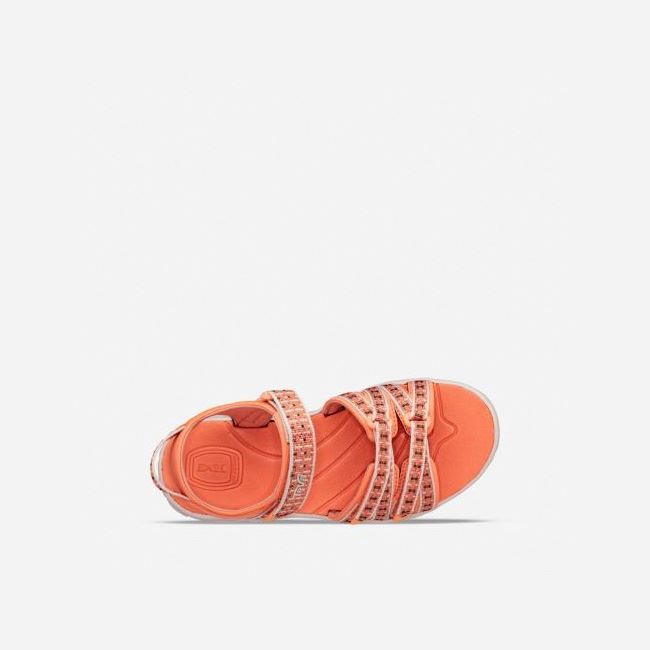 Metal Rose Gold Teva Tirra Kids' Sandals | 1IBJDXK