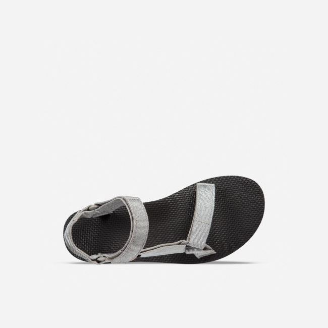 Metal Silver Teva Flatform Universal Women's Flatforms | IJMZHQ3