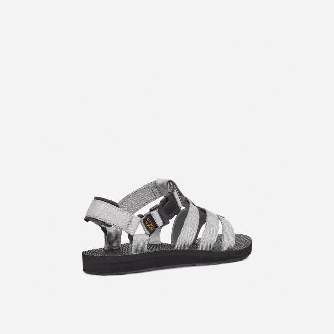 Metal Silver Teva Original Dorado Women's Sandals | 5G1B04Y