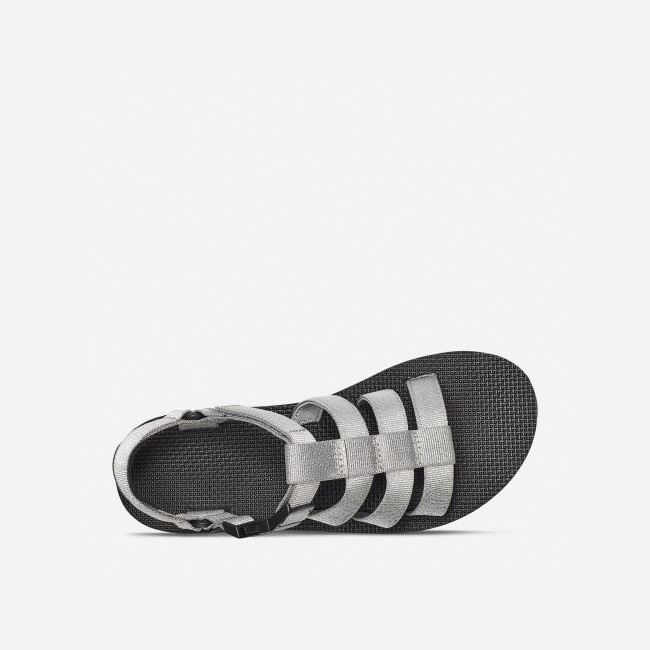 Metal Silver Teva Original Dorado Women's Sandals | 5G1B04Y