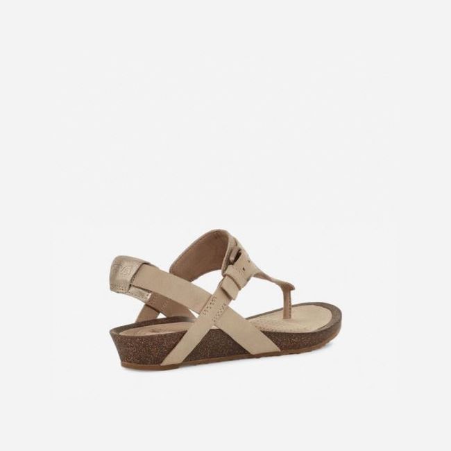 Metal Teva Mahonia 3-Point Metallic Women's Sandals | A80GRAW