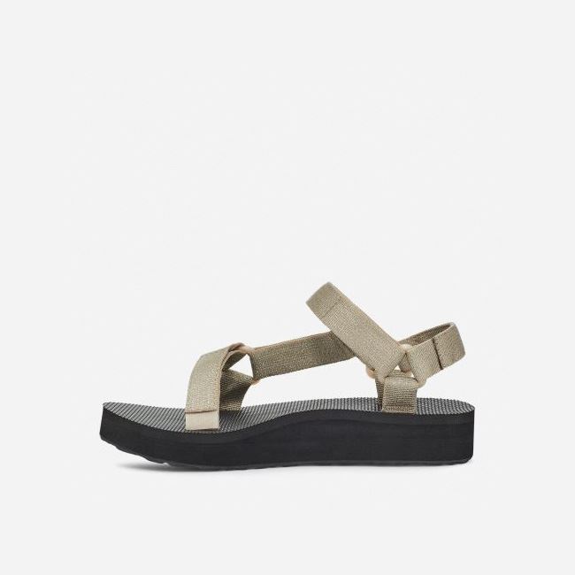 Metal Teva Midform Universal Women's Flatforms | CGLI6MU