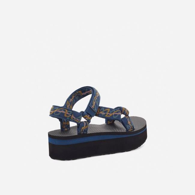 Navy Teva Flatform Universal Women's Flatforms | SA2OGVW