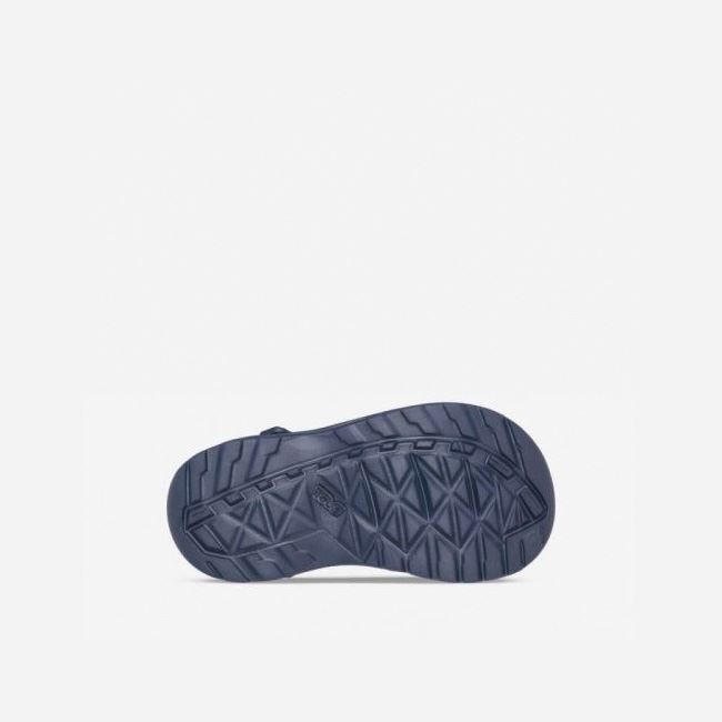 Navy Teva Omnium Drift Kids' Sandals | NR8RYNV