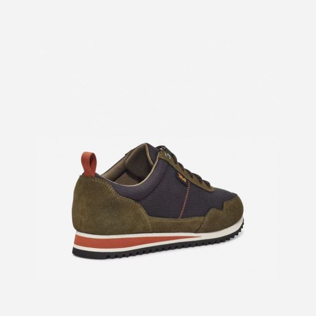 Olive / Black Teva Highside Men's Boots | D25LIZA