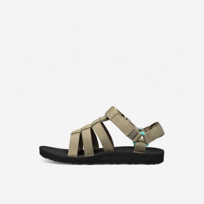 Olive / Light Green Teva Original Dorado Women's Sandals | 5BCPRF0