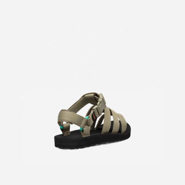 Olive / Light Green Teva Original Dorado Women's Sandals | 5BCPRF0