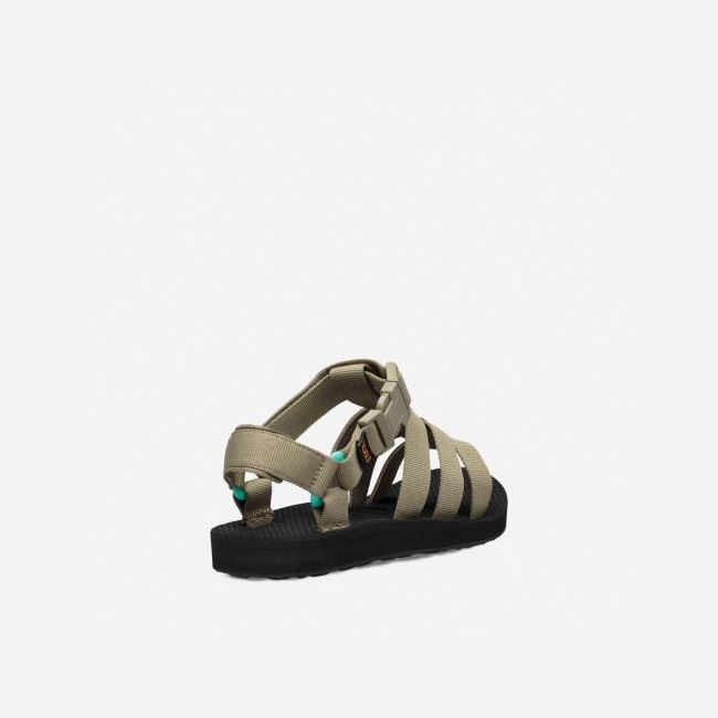 Olive / Light Green Teva Original Dorado Women's Sandals | VX1WLG0