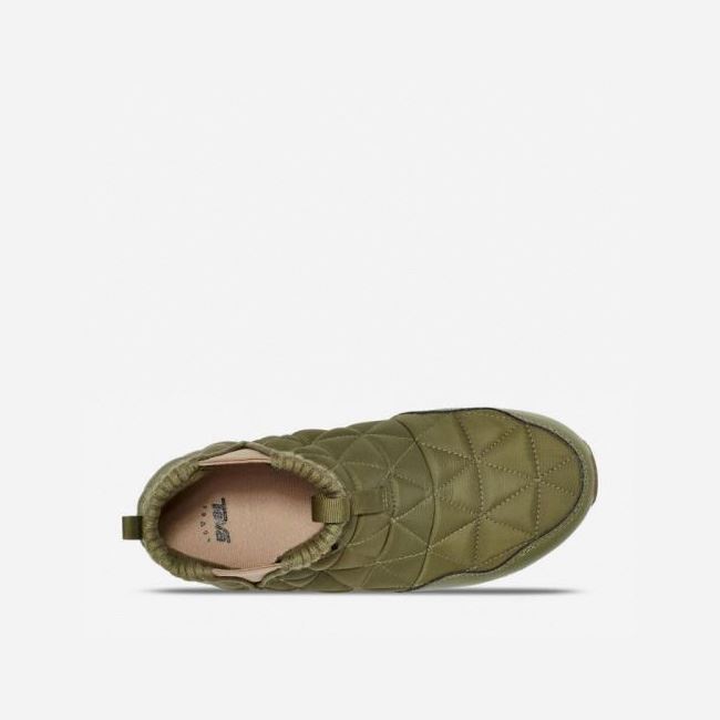 Olive Teva Ember Mid Women's Shoes | UTIZHOQ