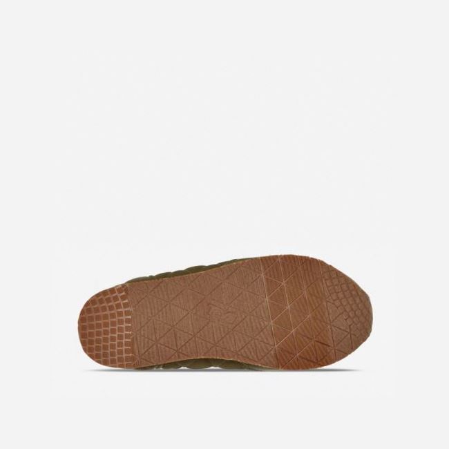 Olive Teva Ember Mid Women's Shoes | UTIZHOQ