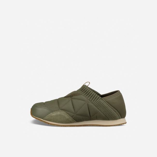 Olive Teva Ember Moc Women's Slip Ons | S0LT4TM