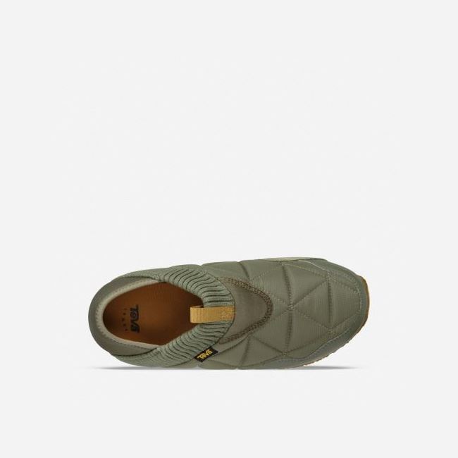 Olive Teva Ember Moc Women's Slip Ons | S0LT4TM