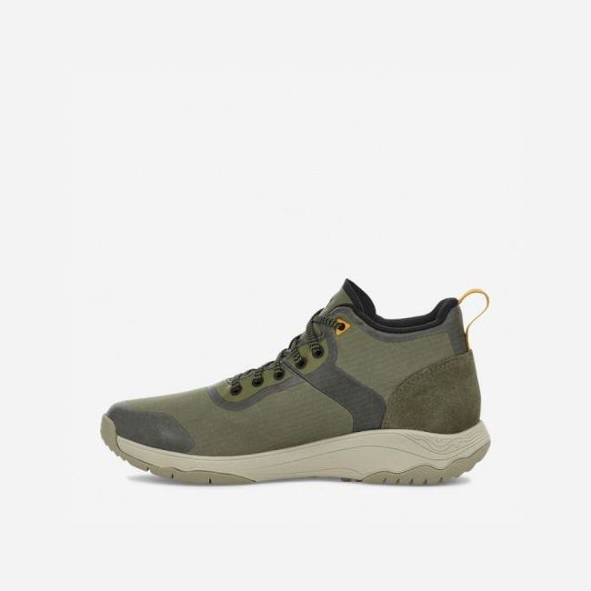 Olive Teva Gateway Mid Women's Boots | JUR1LBR