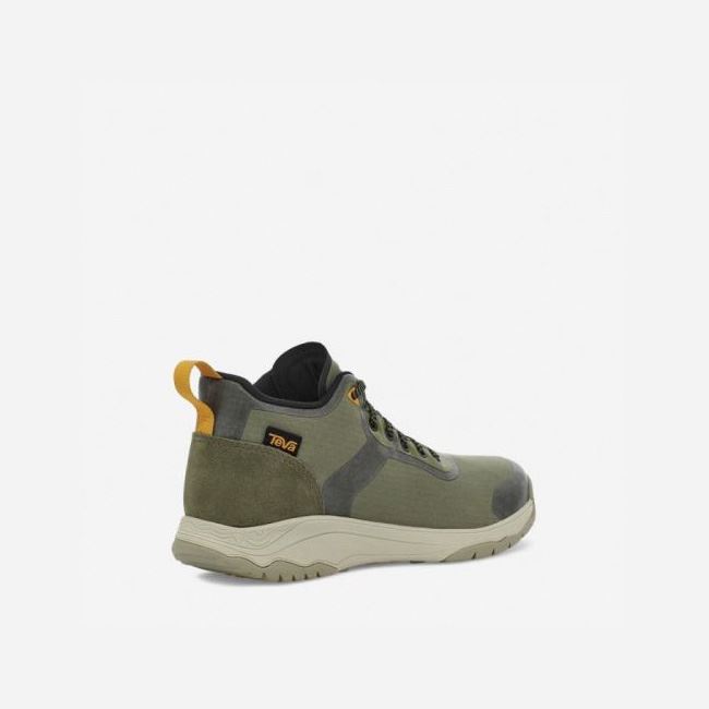 Olive Teva Gateway Mid Women's Boots | JUR1LBR