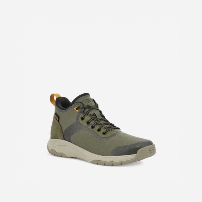 Olive Teva Gateway Mid Women's Shoes | 1T9H8FR