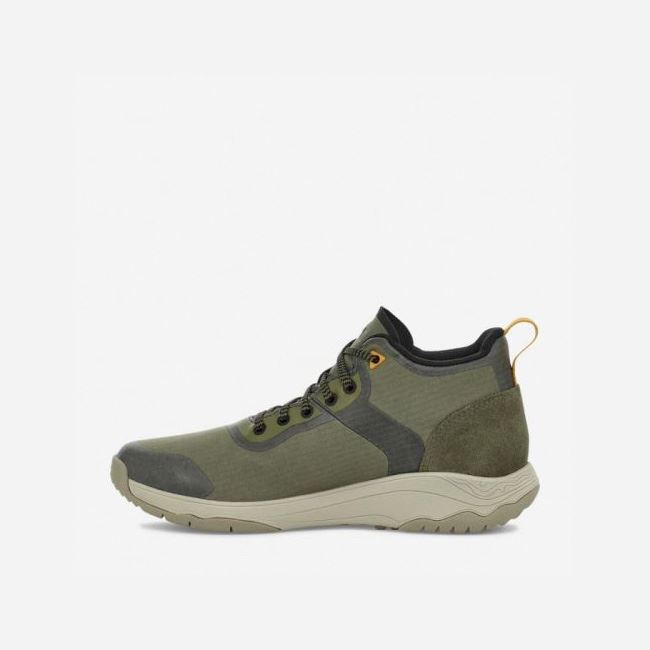 Olive Teva Gateway Mid Women's Shoes | 1T9H8FR