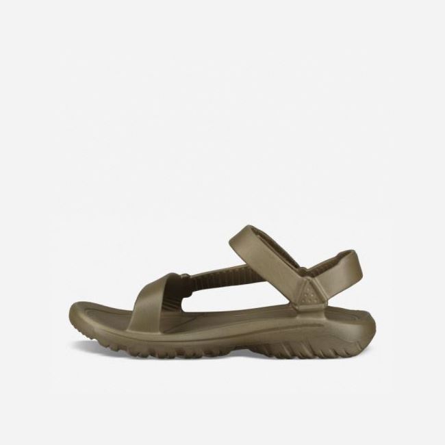 Olive Teva Hurricane Drift Men's Sandals | Y717A80