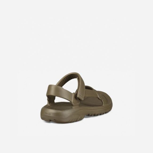 Olive Teva Hurricane Drift Men's Sandals | Y717A80