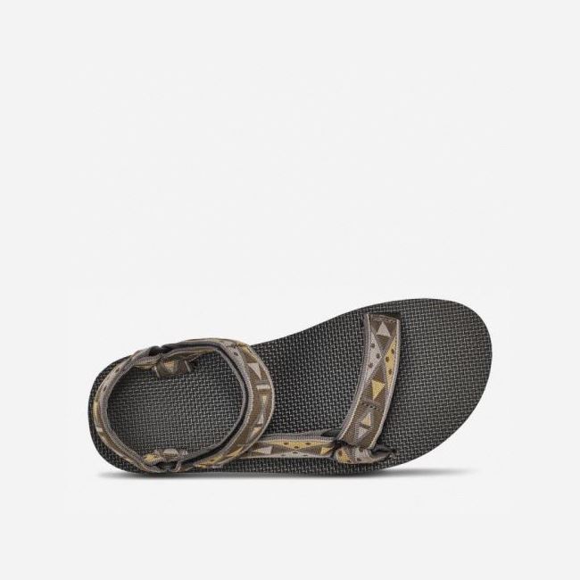 Olive Teva Original Universal Men's Sandals | 2O7N1YH