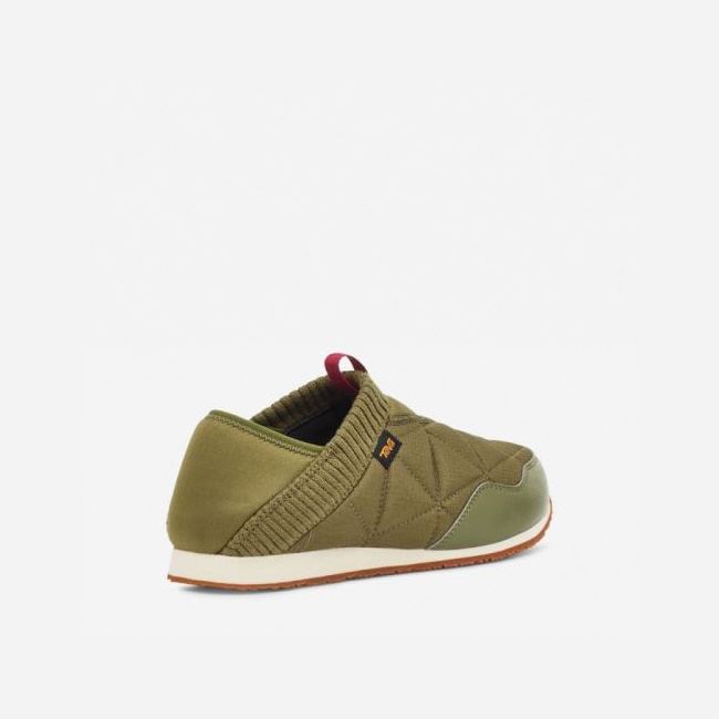 Olive Teva ReEMBER Men's Shoes | 9LZOI93