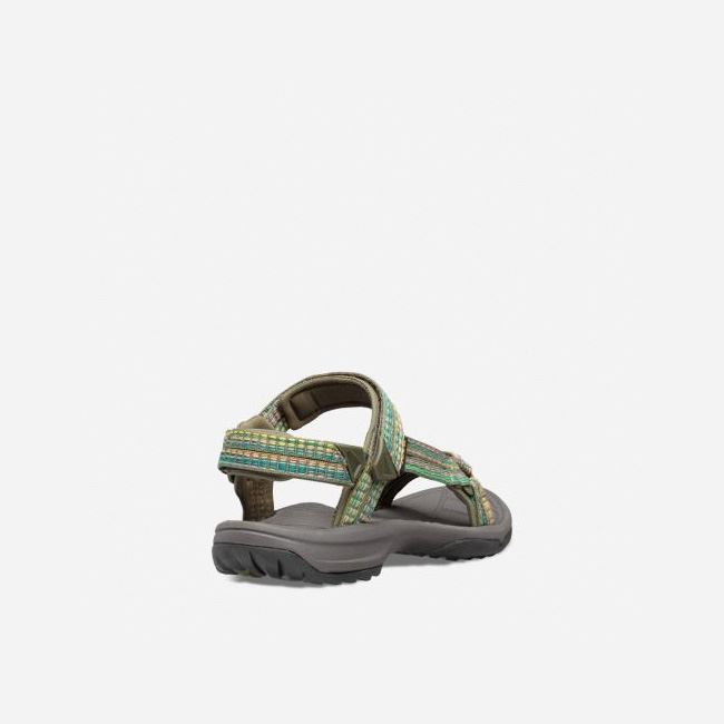 Olive Teva Terra Fi Lite Women's Sandals | 0ABS6JA